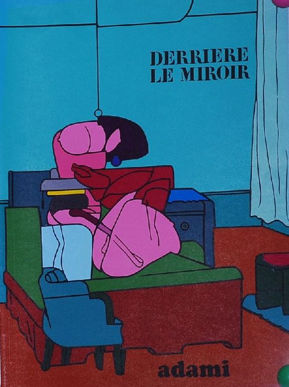 Valerio Adami: Derriere le Miroir No. 188 uit 1970 verkocht voor € 45!