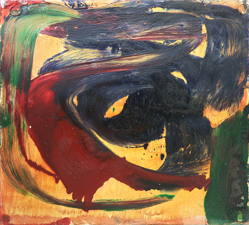 Matt Lamb: Olieverf en gemengde techniek op doek, Zonder titel kopen? Bied vanaf 1!