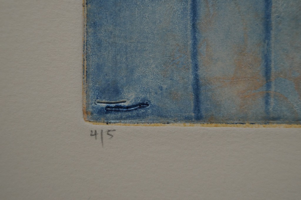 Mark Visione - gesigneerde ets - bachelor and bride kopen? Bied vanaf 35!