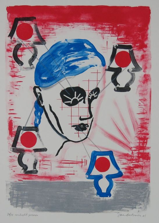 Jan de Bruin: Litho, Verlicht persoon kopen? Bied vanaf 1!