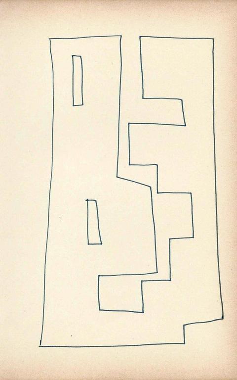 Siep van den Berg: compositie 2 (originele inkttekening) kopen? Bied vanaf 1!