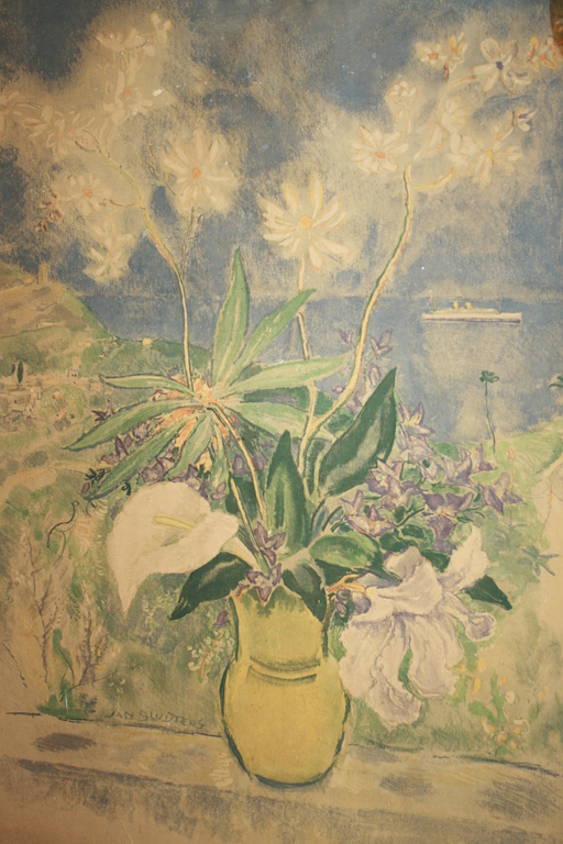 JAN SLUIJTERS sr - LITHO BLOEMEN kopen? Bied vanaf 1!
