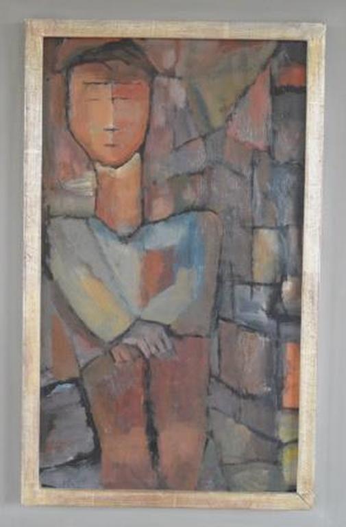 Signatuur HK, abstract uit 1925  - olie/karton - board  32x50 kopen? Bied vanaf 350!