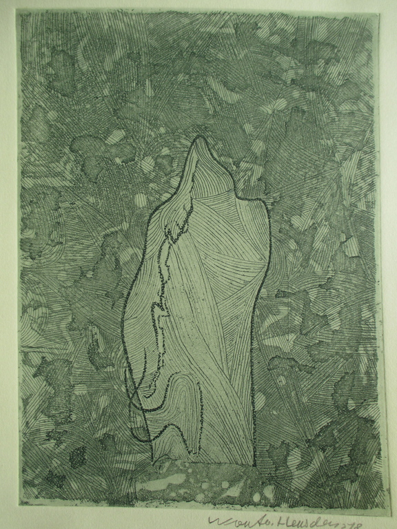 LAATSTE KEER Wout van Heusden, ets 1978 kopen? Bied vanaf 20!