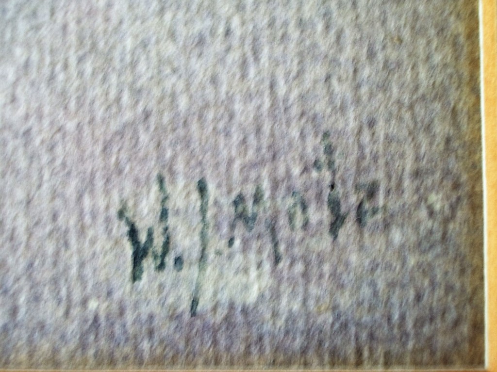 Wim Motz: tekening/aquarel, Achterhaven Rotterdam/Delfshaven kopen? Bied vanaf 50!