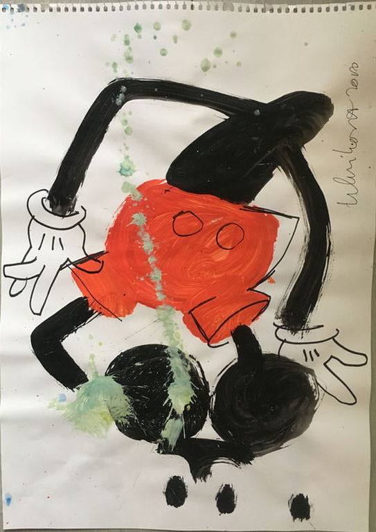 Origineel werk van Peter Klashorst uit Mickey Mouse serie (2016) kopen? Bied vanaf 40!