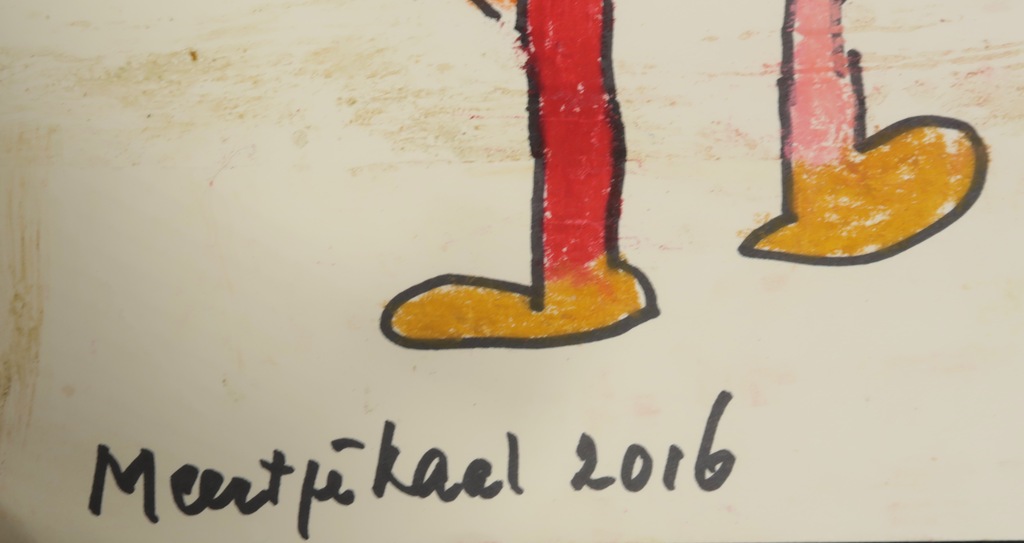 Lot met 2x Gemengde techniek van Meertje Kaal kopen? Bied vanaf 1!