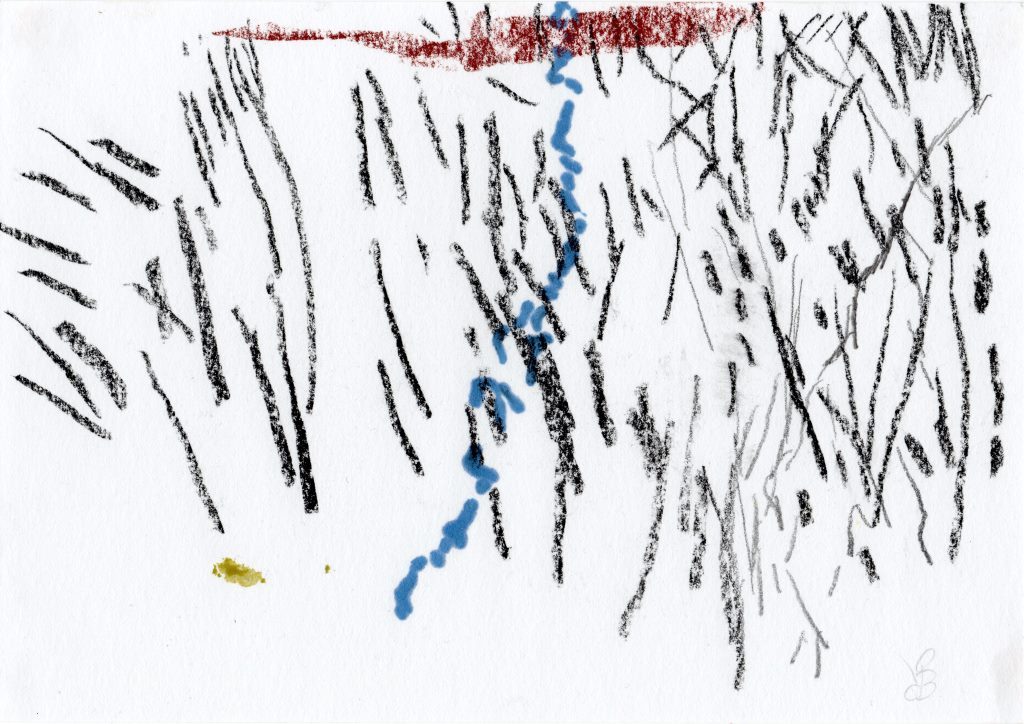 PAUL LOUIS VAN DEN BERGH (1967- ) Gesigneerde Tekening. kopen? Bied vanaf 30!