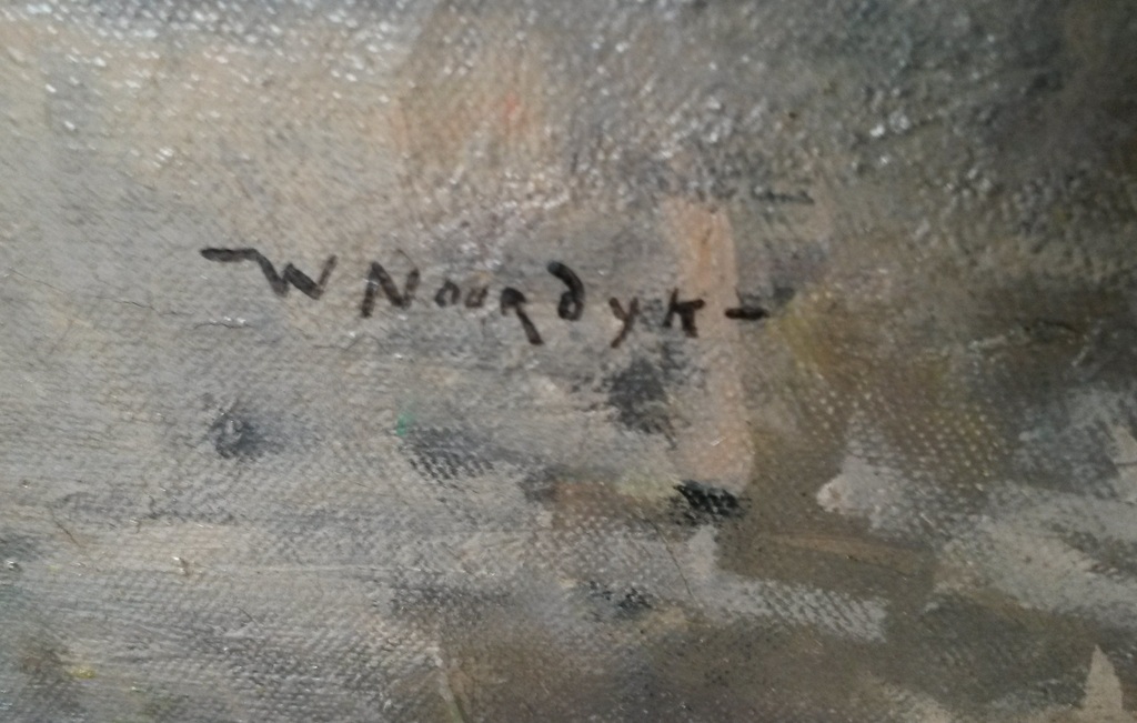 Willem Frederik Noordijk - olieverf op doek - gesigneerd kopen? Bied vanaf 225!