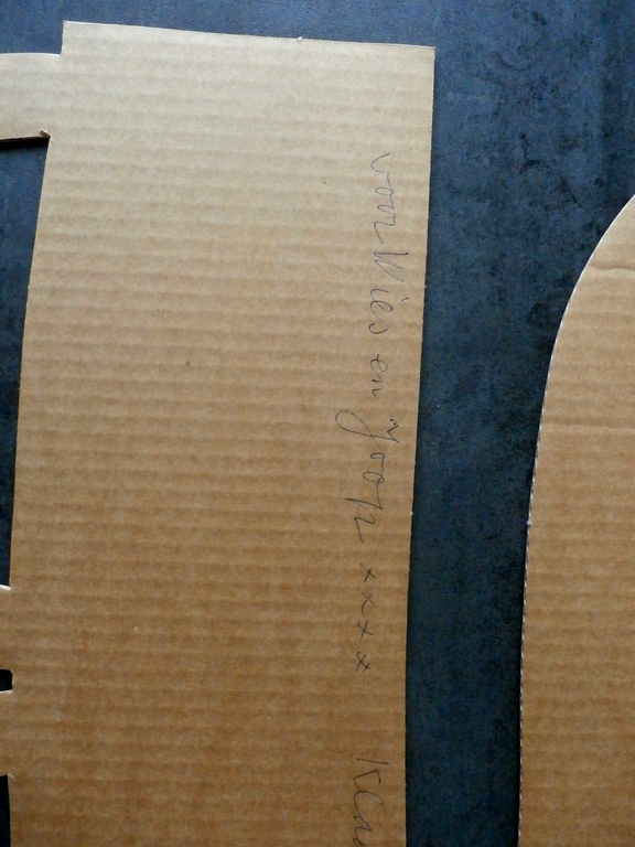 Klaas Gubbels - kartonnen koffiekan - 1993 kopen? Bied vanaf 275!