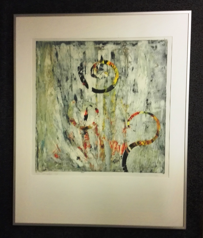 Nana Derksema, monotype, Circle Around verkocht voor € 50!