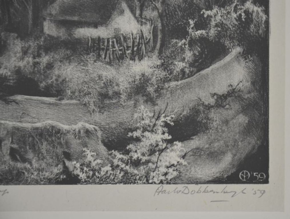 Aart van Dobbenburgh: Litho, 26ste landschap kopen? Bied vanaf 1!