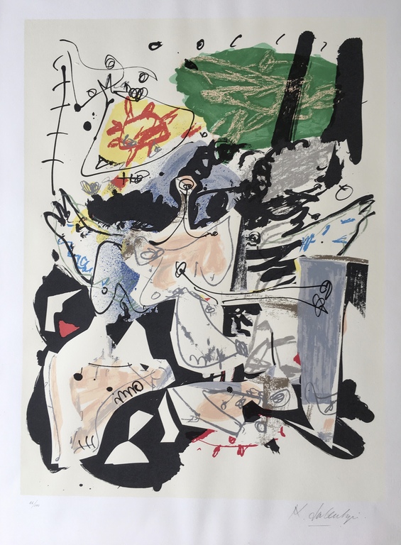 Kees Salentijn - Zeefdruk - Hommage a- 46/100 - 1995 kopen? Bied vanaf 25!