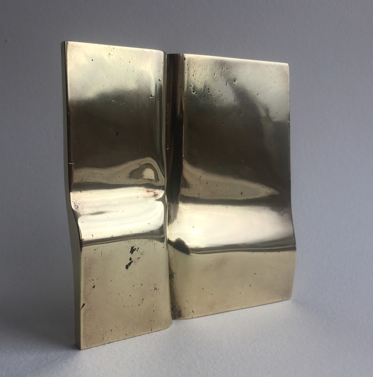 Frans de Wit, messing object, ontwerp voor Nouvelles Images verkocht voor € 265!