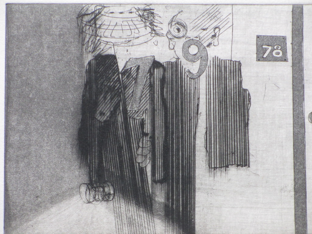 Coos Dieters, Abstracte wens, Ets kopen? Bied vanaf 1!