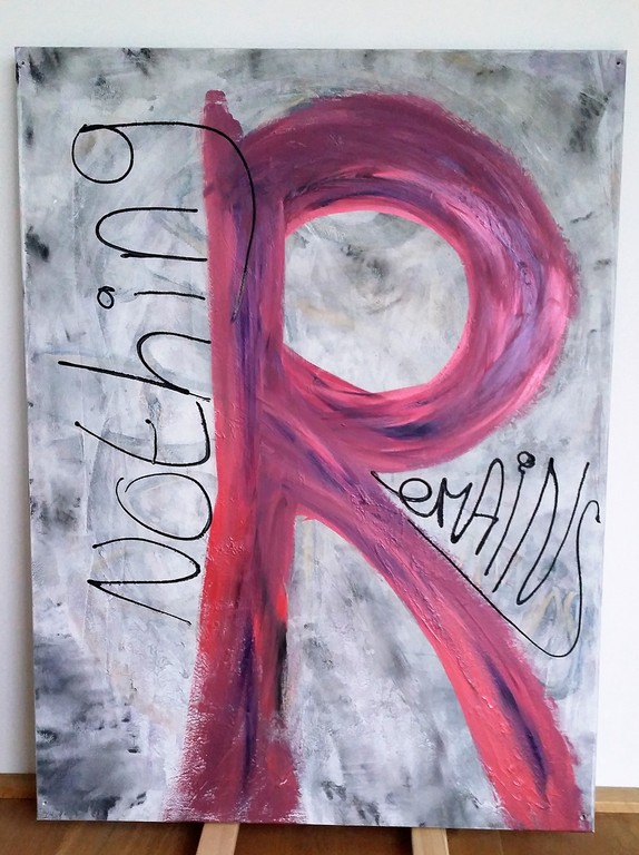 David Tak - acryl op linnen - Nothing Remains I kopen? Bied vanaf 1!