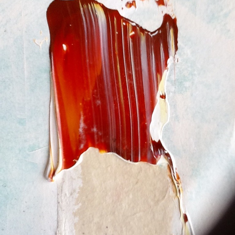 Peter Schenk, unica, verf en collage op zeefdruk, gesigneerd, 2005 kopen? Bied vanaf 85!