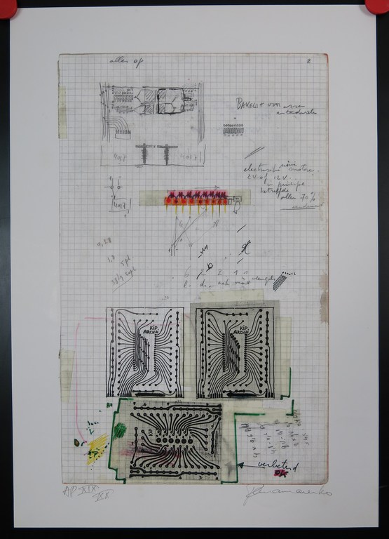 Panamarenko: Offset, Kip archai verkocht voor € 450!