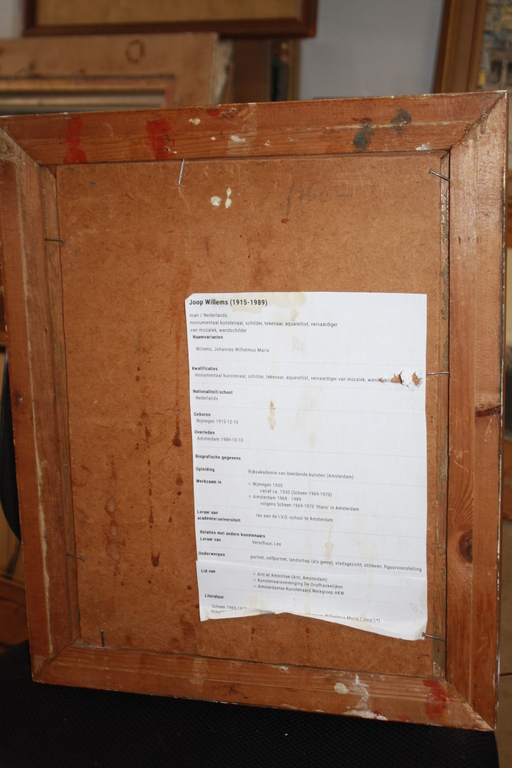 JOOP WILLEMS ABSTRACT NAIEF NAAKT kopen? Bied vanaf 150!