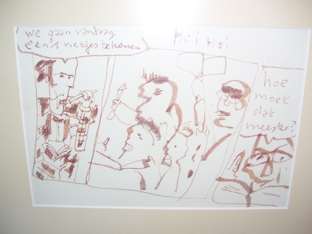 Herman Brood 3 orginele tekeningen uit 2001  kopen? Bied vanaf 400!