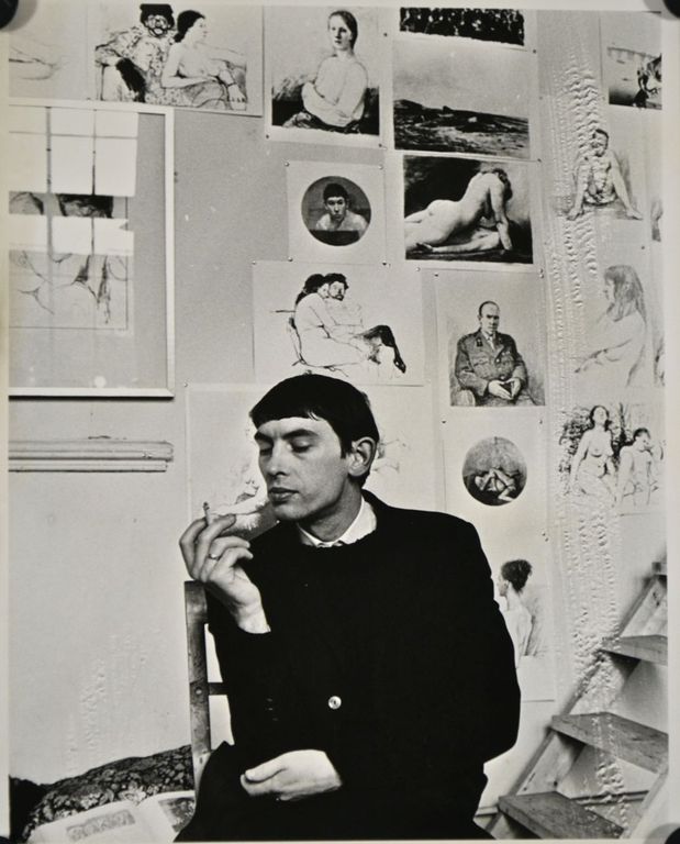 Ben van Meerendonk: Foto. Aat Veldhoen in zijn atelier kopen? Bied vanaf 1!