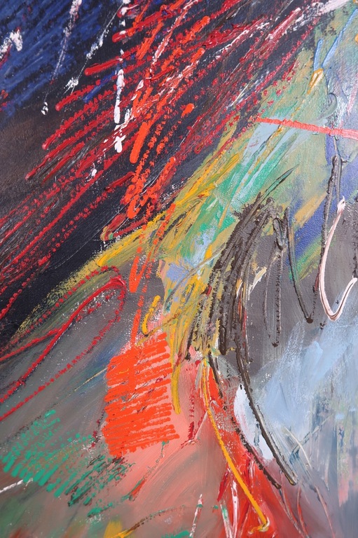 Peter Meijer: Acryl op doek, Amazone - Ingelijst (Zeer groot) kopen? Bied vanaf 450!
