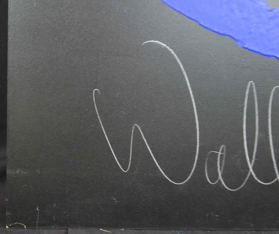 Walter van Oel: Acryl op mdf-plaat, Z.T. kopen? Bied vanaf 100!