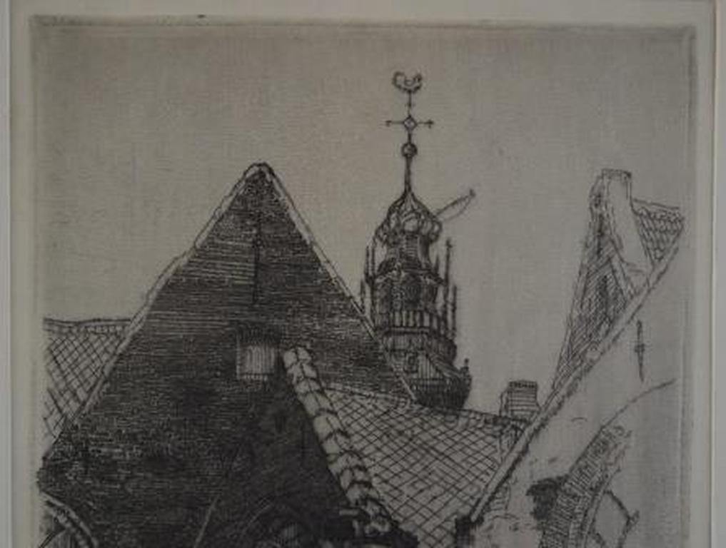 Theo Beerendonk, ets 17x12  - Amsterdam  kopen? Bied vanaf 10!
