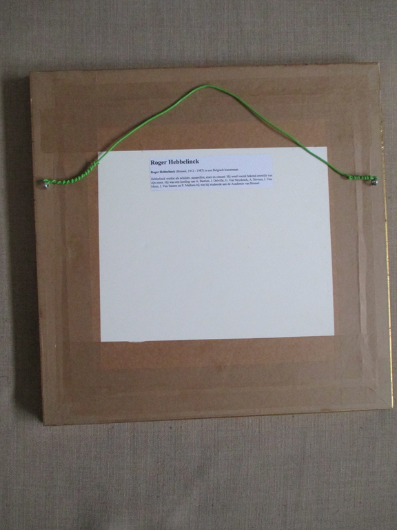 Roger Hebbelinck - LAATSTE KEER Roger Hebbelinck, ingelijste kleurenets kopen? Bied vanaf 1!