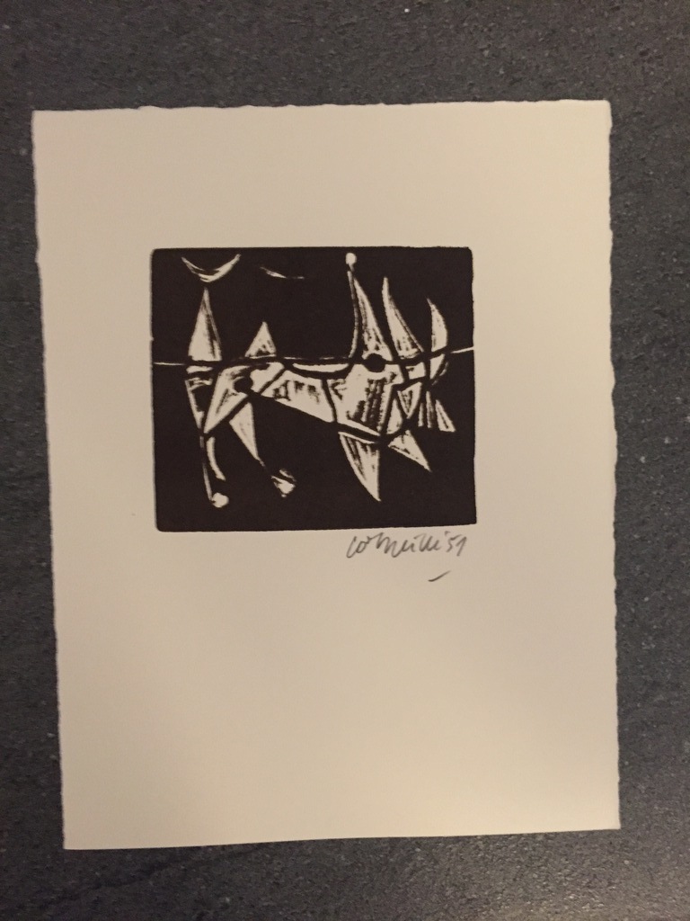 Corneille zeefdruk / Litho Originele 1959 kopen? Bied vanaf 1!