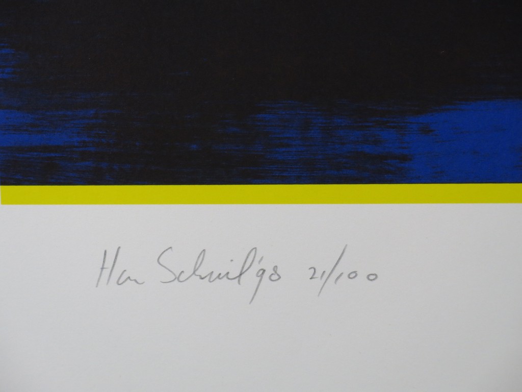 Han Schuil: Zeefdruk, Z.T.  kopen? Bied vanaf 70!