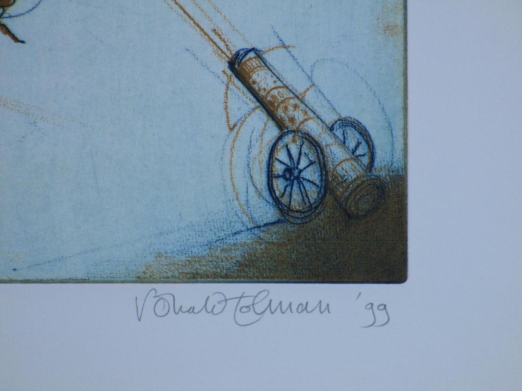 Ronald Tolman, Vrouwelijke kanonskogel, Kleurets kopen? Bied vanaf 70!