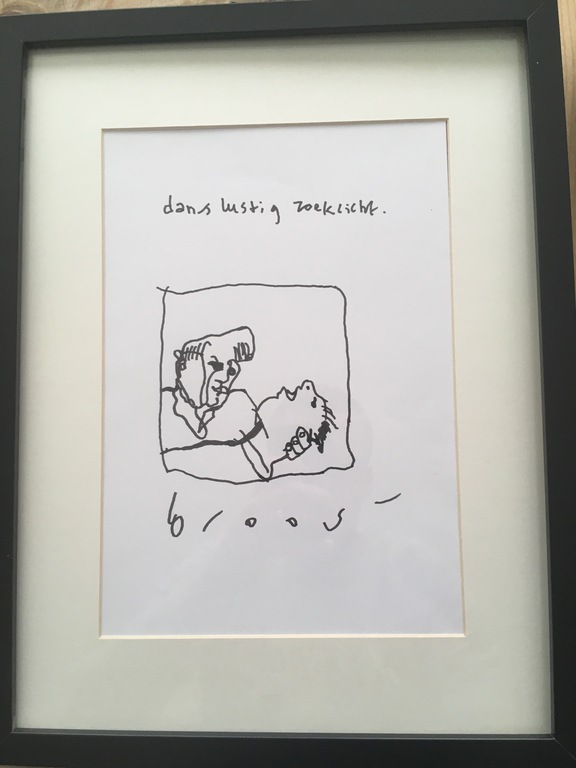 Dans lustig zoeklicht verkocht voor € 121!