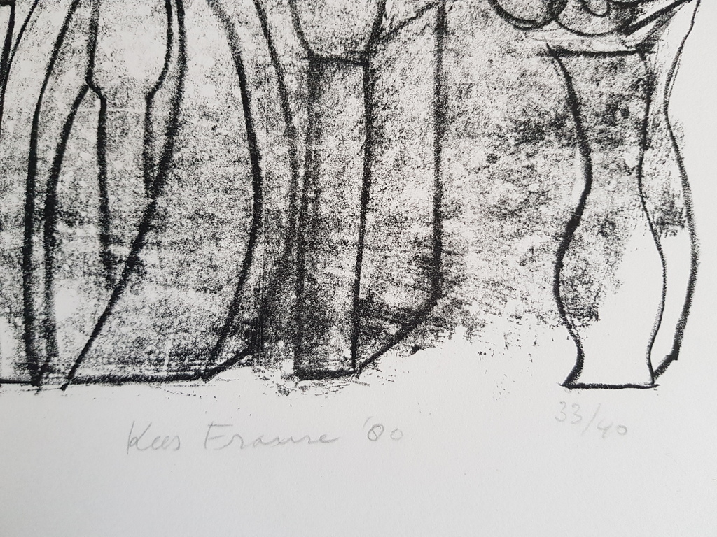 Kees Franse - Litho - Gesigneerd & Gedateerd kopen? Bied vanaf 35!