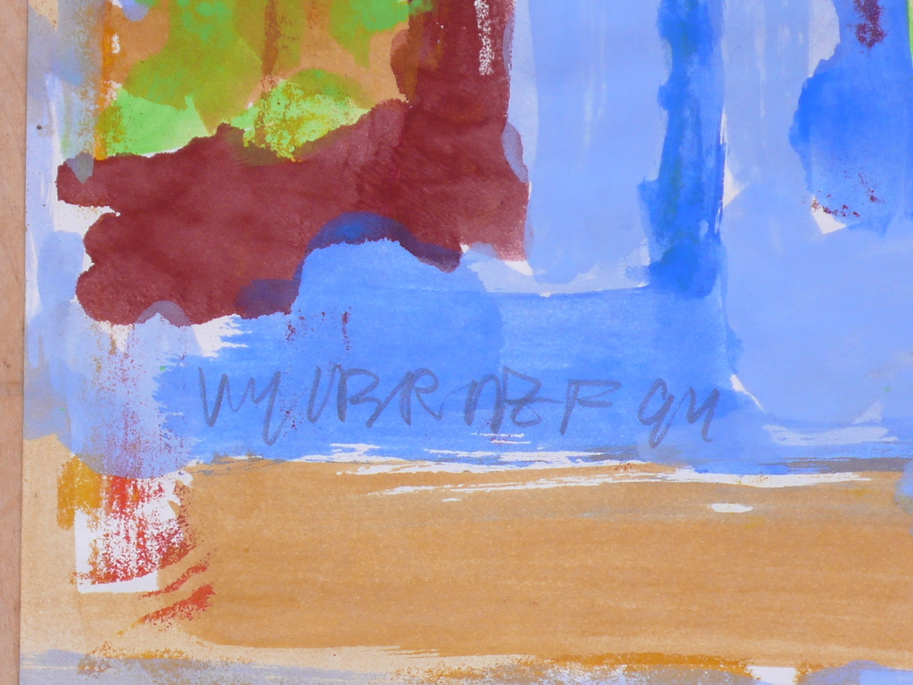 Ernst Vijlbrief (1934-2010) aquarel en gouache op papier kopen? Bied vanaf 80!