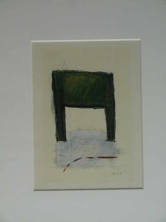 Jet Rotmans : Pastelkrijt – Zonder titel – gesigneerd – Ingelijst - 1988 kopen? Bied vanaf 40!