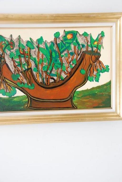 SCHILDERIJ OLIE OP DOEK/HOUT VAN PISCARO kopen? Bied vanaf 55!