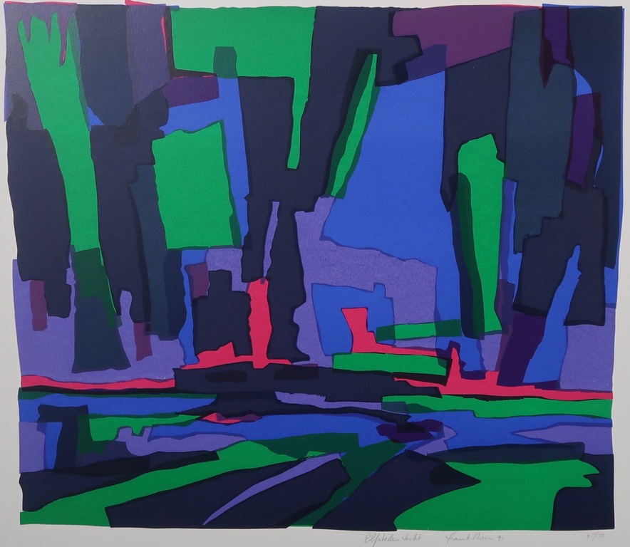 Frank Rosen: Zeefdruk, Elfstedentocht kopen? Bied vanaf 1!