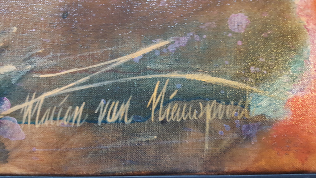 Marion van Nieuwpoort (1950-2008) - acryl op doek, gesigneerd m.o. kopen? Bied vanaf 525!