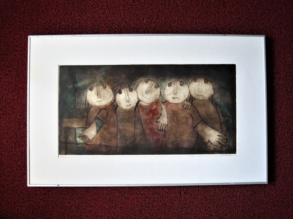 Dromerige Grafiek van Gerda Smit "grote Familie" in zeer beperkte oplage van 25! kopen? Bied vanaf 1!