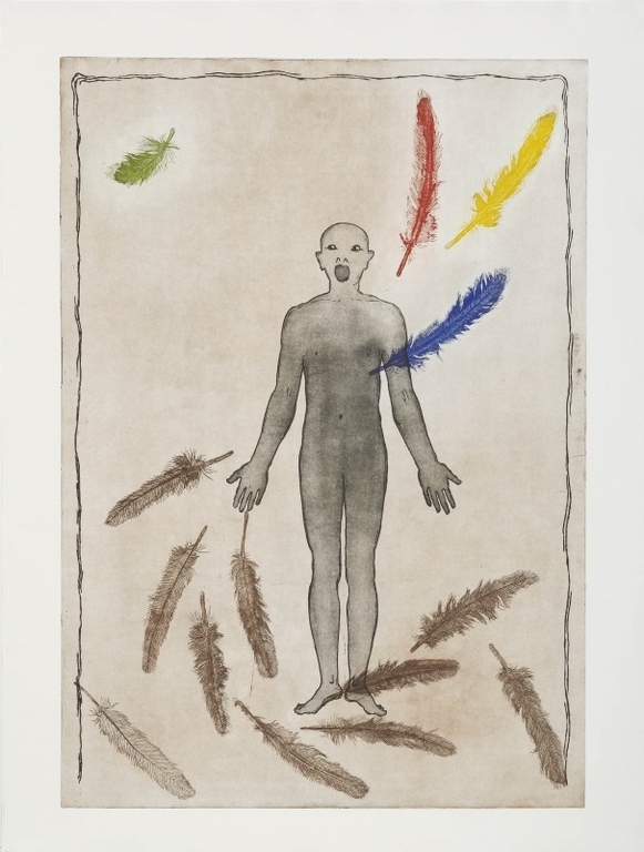 Mark Brusse - Just like trees - ets verkocht voor € 175!