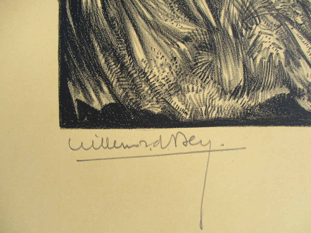 Willem van den Berg: Litho, Oogstende boeren kopen? Bied vanaf 65!