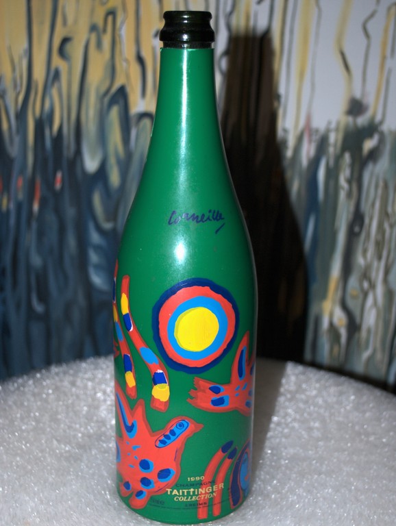 Corneille - champagnefles Taittinger Collection 1990 kopen? Bied vanaf 1!