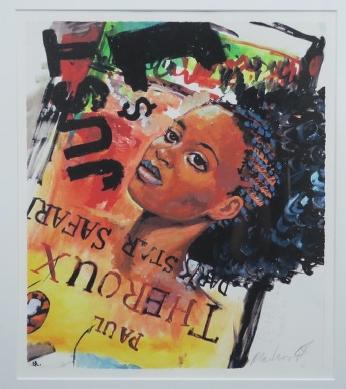 Peter Klashorst: Zeefdruk, Just 1 dollar - Ingelijst kopen? Bied vanaf 50!