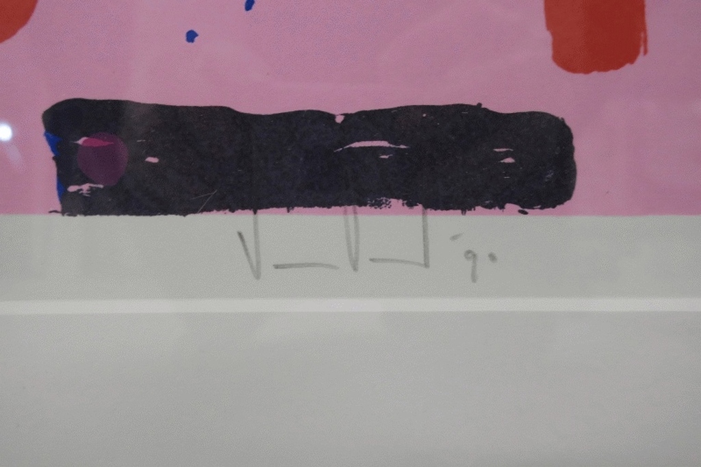 Walter van Oel: Zeefdruk, Z.T. - Ingelijst kopen? Bied vanaf 35!