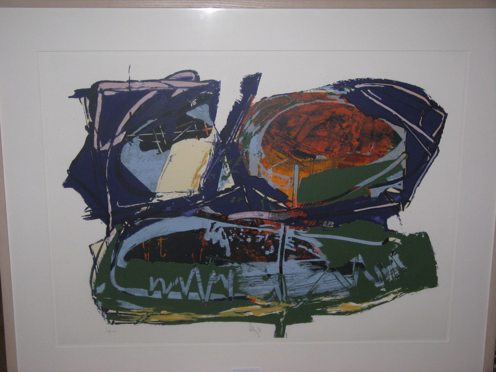 Arty Grimm, Zeefdruk  verkocht voor € 46!