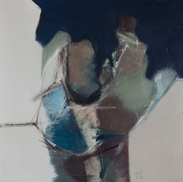 Tonny Lansdaal - Olieverfschilderij - Kleurencompositie 7 kopen? Bied vanaf 15!