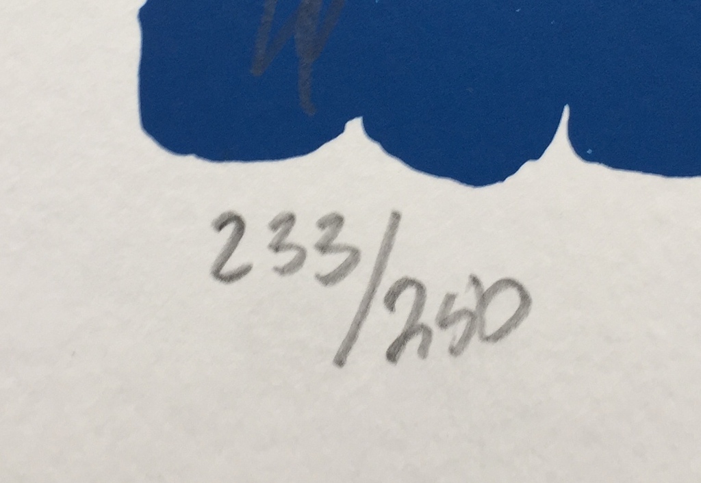 Herman Brood - Originele hand gesigneerde zeefdruk - For Ever kopen? Bied vanaf 1!