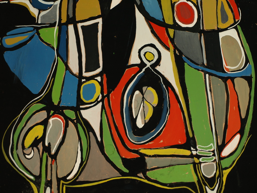 Onbekende kunstenaar : Gouache – ‘Michelinmannetje’ – ca 1970  kopen? Bied vanaf 1!