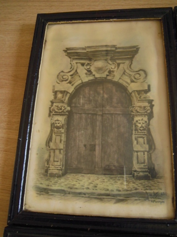 6 X prachtige drukken van LEOPOLD MULLER uit 1942 - 32 x 22cm - Antwerpse Poortjes kopen? Bied vanaf 20!